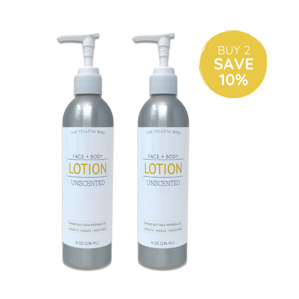 Unscented Body Lotion 2 Pack 16oz